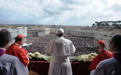 Francisco rogó por la paz y el fin del despilfarro en el mundo