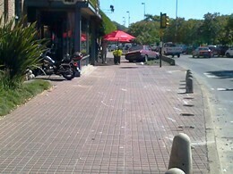 Un despertar demasiado agitado en la costa rosarina a causa del exceso de velocidad