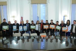 Deportistas rosarinos promueven ambientes libres de tabaco