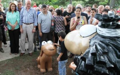 Inauguraron en Rosario parque en homenaje a Fontanarrosa