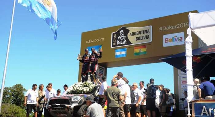 Rosario, epicentro mundial del final del Rally Dakar 2016