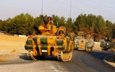 Turquía ingresó con blindados a Siria para expulsar a DAESH