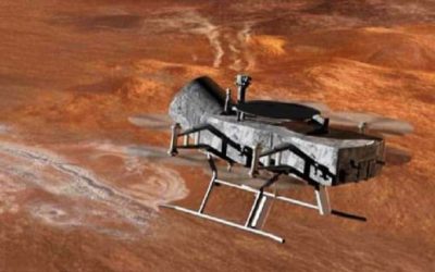 La llegada de la primera «libélula» al planeta Saturno