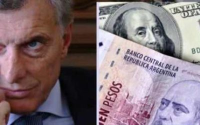 En frenética jornada, se vendió dólar hasta 44 pesos