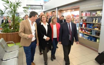 Habilitaron sectores comercial y logísticos en el Aeropuerto