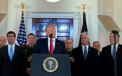 Donald Trump anunció nuevas sanciones económicas contra Irán