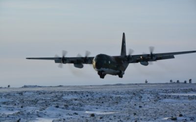Aterrizó en la base ‘Marambio’ el primer vuelo desde el comienzo de la pandemia