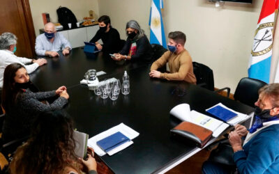 Diputados del FPCyS analizaron con sus pares de Entre Ríos los incendios en las islas