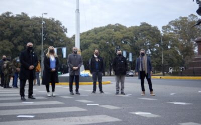 Javkin recordó palabras del Padre de la Patria en el acto del 9 de Julio