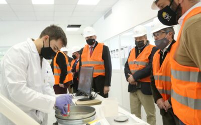 Alberto Fernández y Omar Perotti inauguraron nuevo puerto cerealero en Timbúes