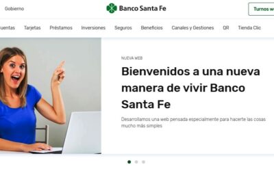 El Banco de Santa Fe presentó su nuevo sitio web totalmente renovado y multidispositivo
