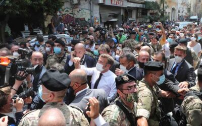 Macron visitó Líbano y pidió «reformas indispensables» y un «nuevo pacto político