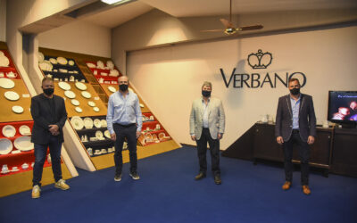 Apoyo desde la ‘Casa Gris’ para repotenciar la producción de porcelanas en Faiart-Verbano