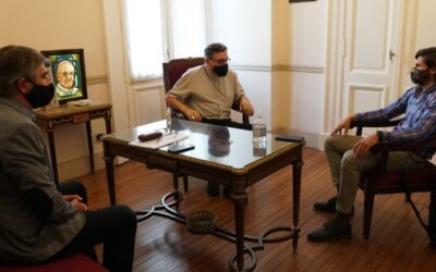 Pullaro y Bastía presentaron un proyecto para crear un observatorio contra la ludopatía a monseñor Martín