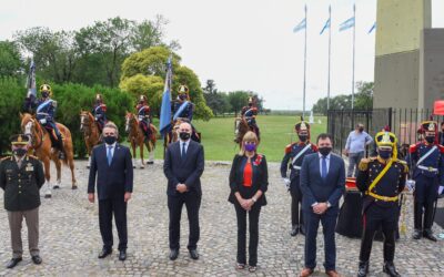 La figura política y militar de San Martín fue destacada al evocarse los 208 años del Combate de San Lorenzo