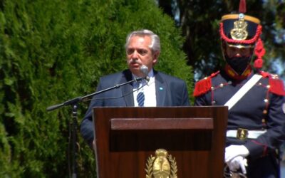 Fernández desde Yapeyú volvió a criticar a los medios de prensa y a la oposición por el ‘Vacunagate’