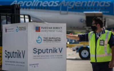 Covid-19: Llegaron 330 mil dosis Fase 1 de Sputnik V al país para nuestros mayores de 70 años