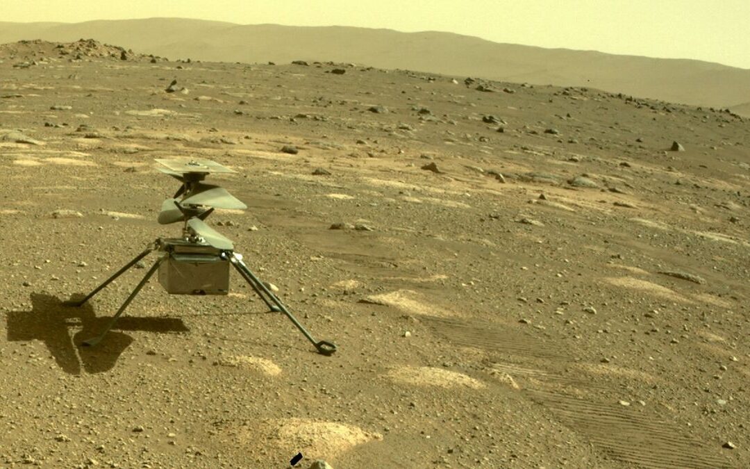 Nuevo paso del hombre en el espacio: Por primera vez voló un helicóptero en Marte comandado desde la Tierra
