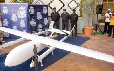 Incautaron en Málaga un dron que podía transportar hasta 150 kilogramos de drogas