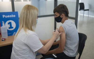 Más de un millar de menores entre 12 y 17 años fueron vacunados en Rosario con la primera dosis de Pfizer
