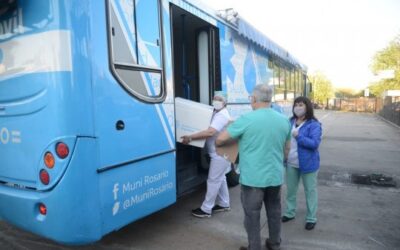 Casi 400 indigentes rosarinos fueron vacunados con dosis de Cansino contra el Covid-19