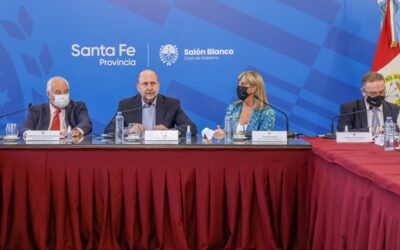 Perotti encabezó reunión de la Junta de Seguridad Provincial con representantes de los tres poderes del Estado