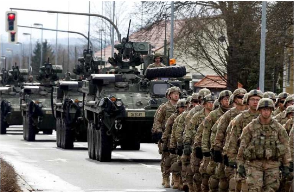 Ucrania: Preocupa al Kremlin el envío de 3 mil efectivos estadounidenses a Polonia, Alemania y Rumania