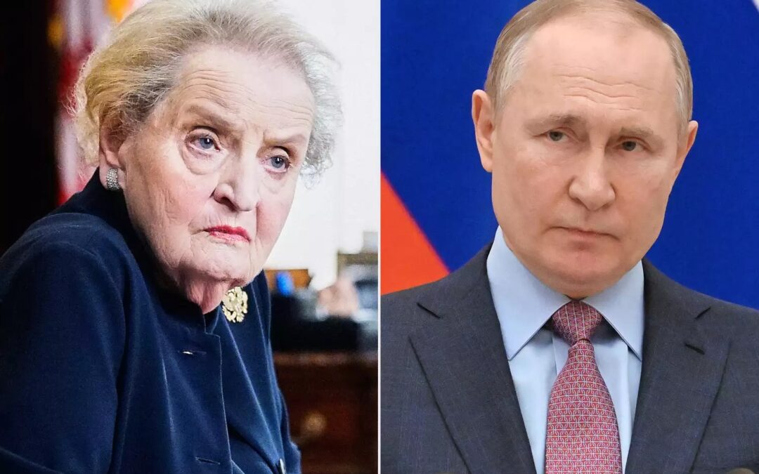 Madeleine Albright, la ex secretaria de Estado norteamericana que desnudó la personalidad de Vladimir Putin