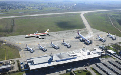 Confirman la construcción de dos mangas para pasajeros en la nueva ala norte del Aeropuerto Internacional Rosario