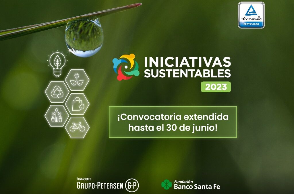 Fundación Banco Santa Fe lanzó la séptima edición de Iniciativas Sustentables