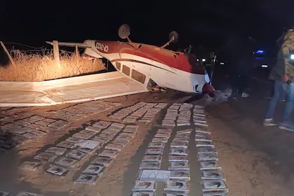 Tras la caída del Cessna en el Chaco, investigan al clan ‘Lima- Lobo’ por el cargamento de 300 kilos de cocaína