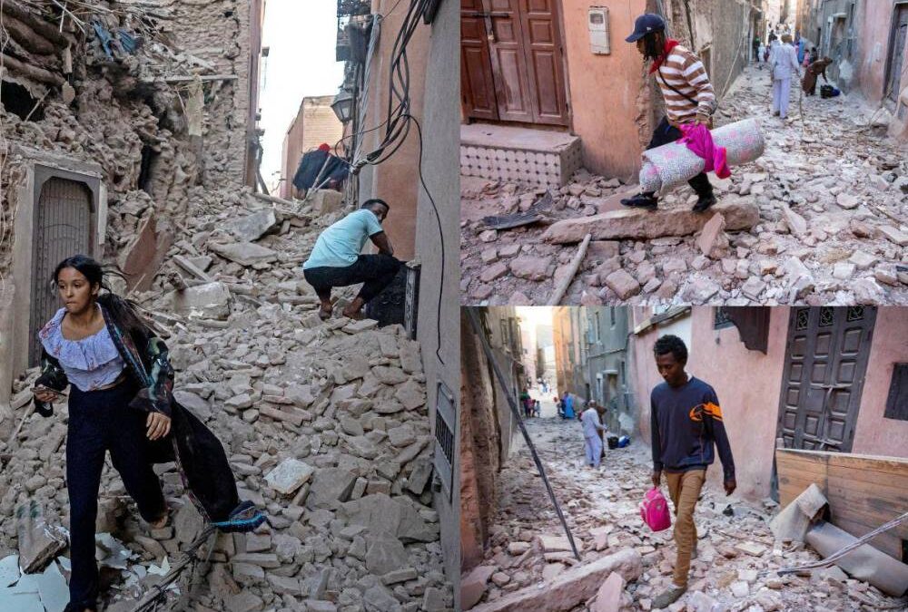 Más de dos mil muertos ya causó el terremoto en el Reino de Marruecos