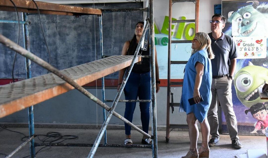 El Gobierno provincial repara escuelas para que las clases comiencen el próximo 26 de febrero