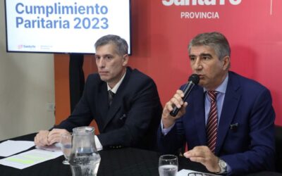 En Santa Fe, el Gobierno de Pullaro cumplirá con las paritarias 2023 de la gestión anterior