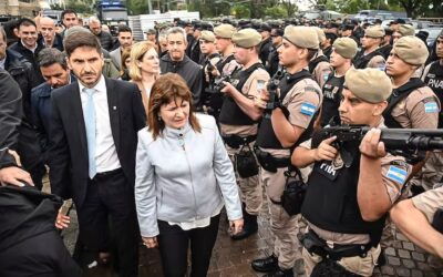 «No dejaremos que Rosario sea tierra de narcoterrorismo», afirmó Patricia Bullrich