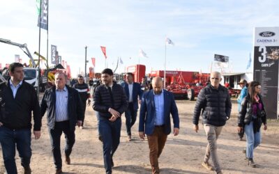 «Venimos a mostrarle al mundo lo mejor de Santa Fe», afirmó Maximiliano Pullaro al inaugurar Agroactiva 2024
