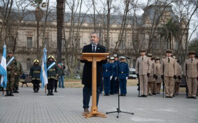 Javkin afirmó que «la bandera de la autonomía espera ser izada en nuestra ciudad»