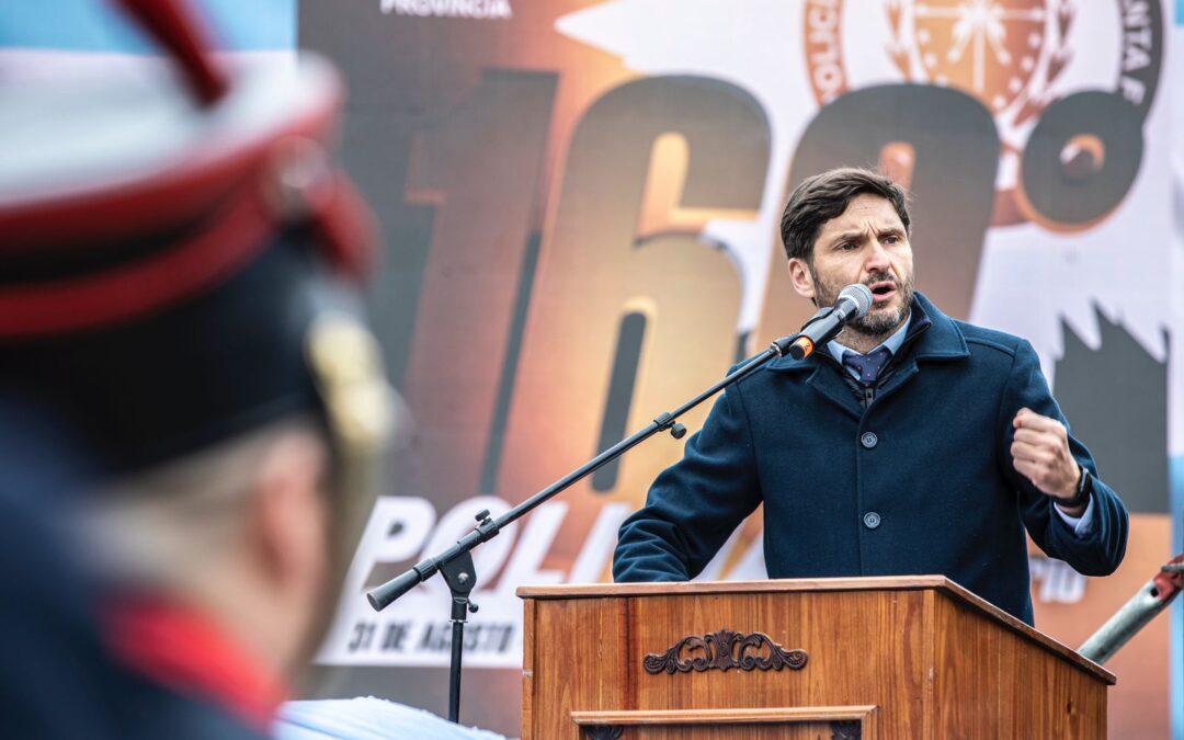 “Es heroico lo que hizo la Policía en estos nueves meses”, enfatizó Maximiliano Pullaro