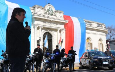 Nuevos vehículos para patrullar recibieron jefaturas policiales de Constitución y General López