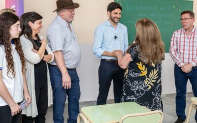 Unos 20 mil millones de pesos invertirá el Gobierno provincial en infraestructura escolar a través del FANI y Mil Aulas
