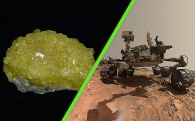 Piedras de azufre misteriosas hallaron en el valle de Gediz, en el planeta Marte