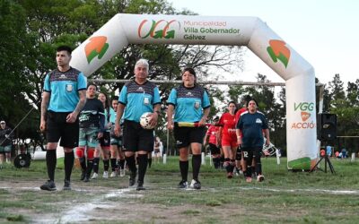 Las pibas del equipo de ‘Las Pitt’ se quedaron con la Copa de Oro de la Liga Infantil de Fútbol Femenino de Villa Gobernador Gálvez