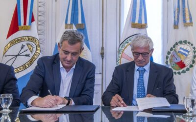 Juicio por jurado vecinal: Javkin firmó convenio con Cúneo Libarona para su implementación