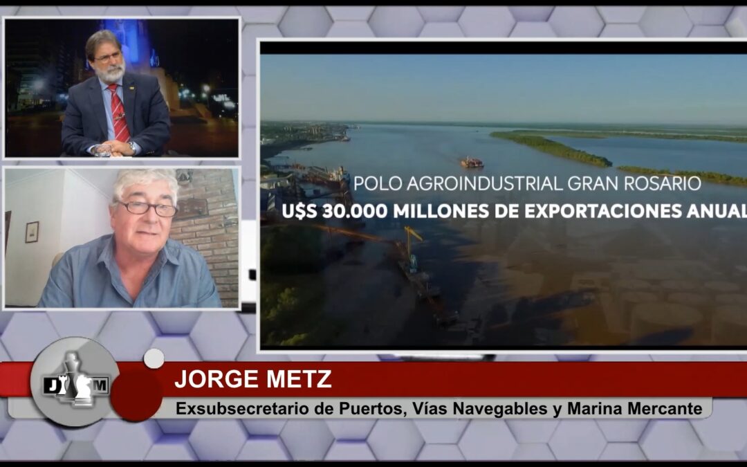 Hidrovía: Para Jorge Metz el pliego de la licitación de la VTN «es un desastre»