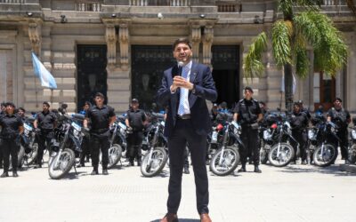 “Logramos en equipo que el 2024 sea el año menos violento del siglo en la provincia”, afirmó Pullaro