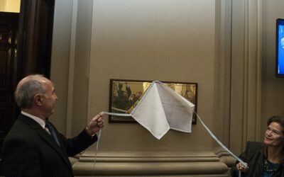 La exsenadora Sacnun pide explicaciones a la CSJ por quitar las placas del ‘Salon de los DD.HH.’