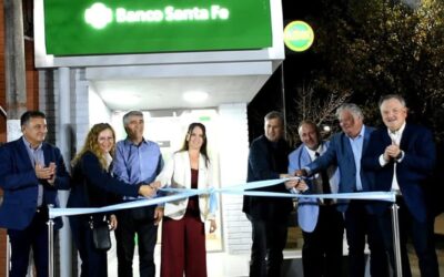 Nuevos cajeros automáticos del BSF inauguraron en las comunas santafesinas de Ambrosetti, Eusebia y Carolina