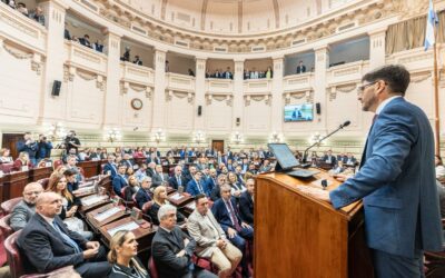 «Santa Fe está mostrando que es posible gobernar con seriedad, transparencia y sin resignar obras públicas», afirmó Maximiliano Pullaro