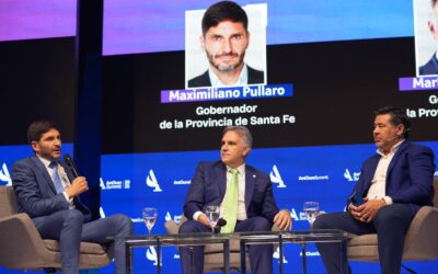 “Hoy la discusión es el federalismo y tener un proyecto de desarrollo productivo que mire al interior del país”, afirmó Maximiliano Pullaro