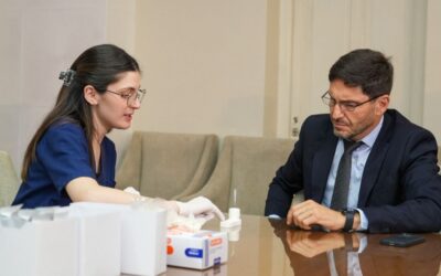 Pullaro encabezó el control de narcotest que se lanzó para las fuerzas de seguridad provinciales